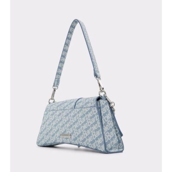 NWT~ALDO X BARBIE VOGUE Blue & Rhinestones Limited Edition Shoulder Bag Purse - Picture 2 of 9
